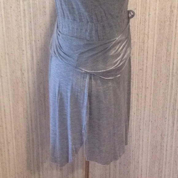 DOUBLE LINED DRAWSTRING SOFT SOFT DRESS - Picture 5 of 7